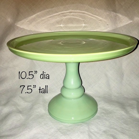 Vintage Other - Jadeite Cake Pedastal
